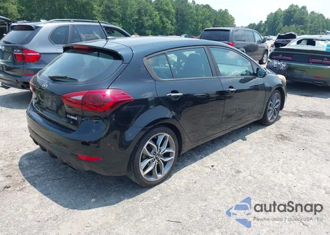 2016 Kia Forte Sx из США, поврежденный, VIN KNAFZ5A34G5590753